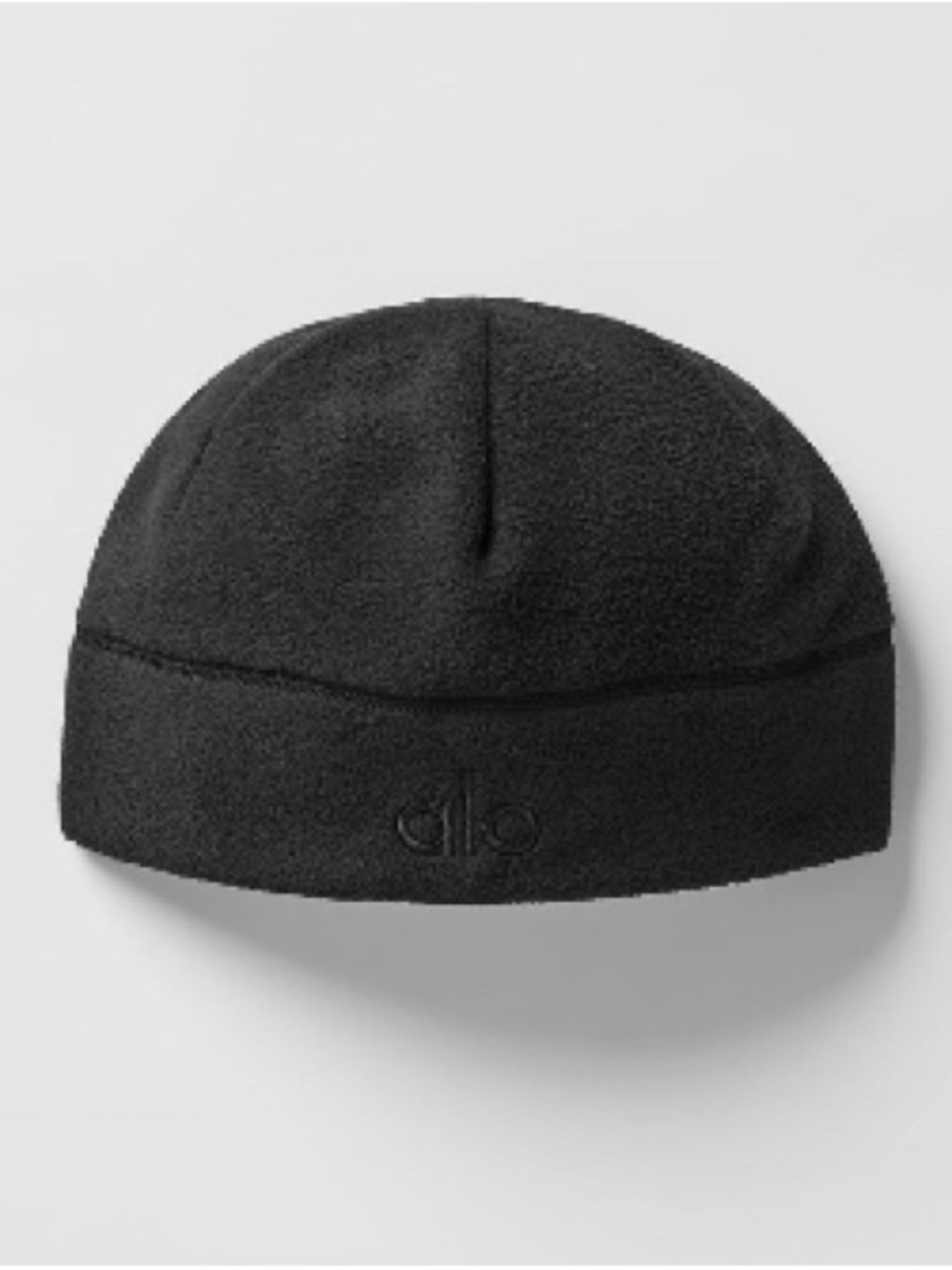 🖤 NWT ALO Yoga Black Performance Fleece Beanie Men Women New